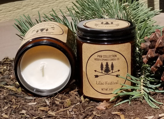 8 OZ. Lilac Festival PNW Collection Soy Candle