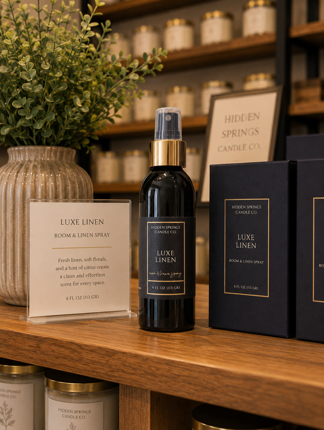 Luxe Linen Fine Mist Room & Linen Spray