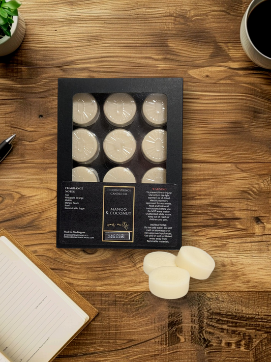 Mango & Coconut Wax Melts