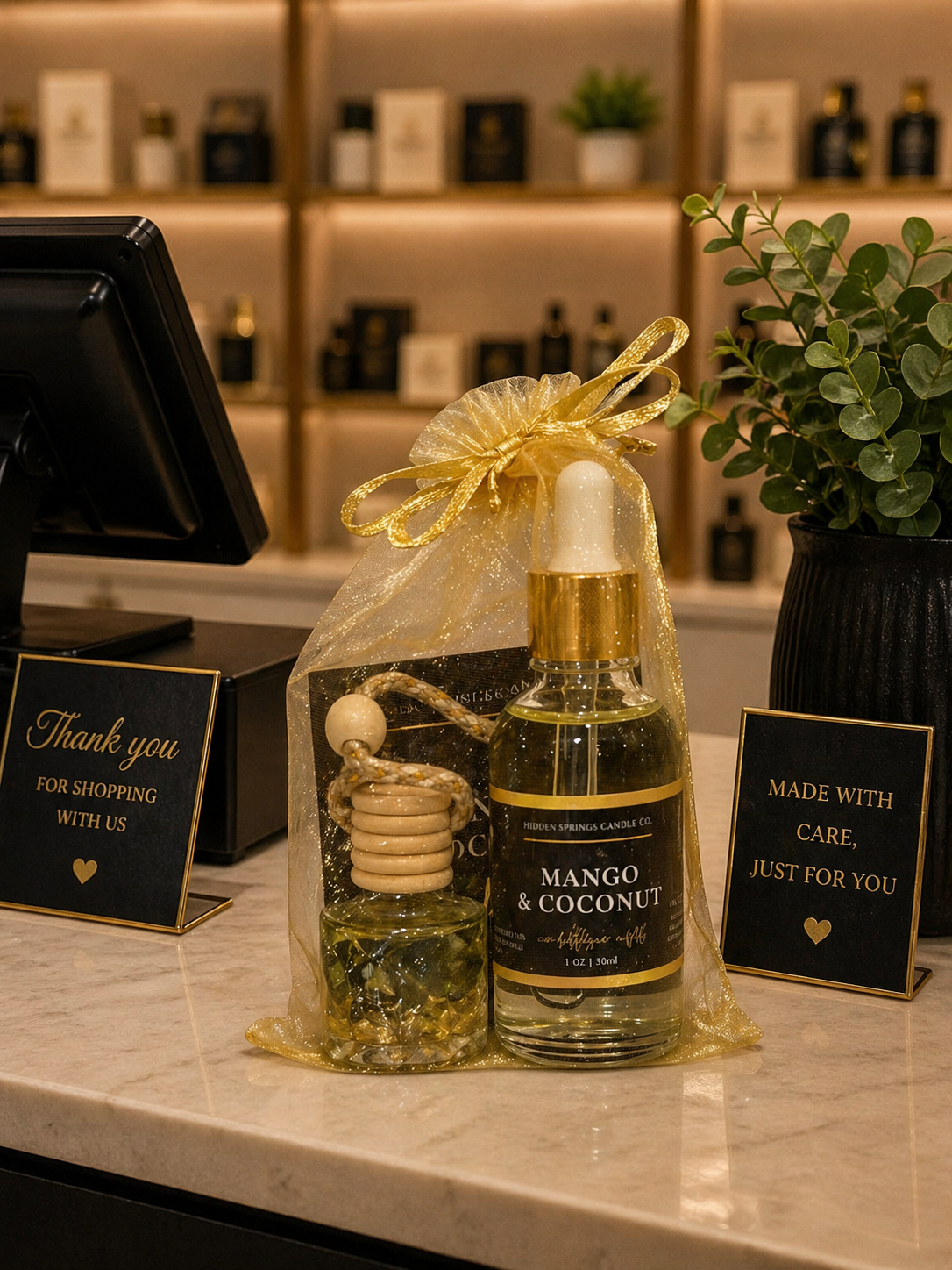 Mango & Coconut Car Diffuser With Refill