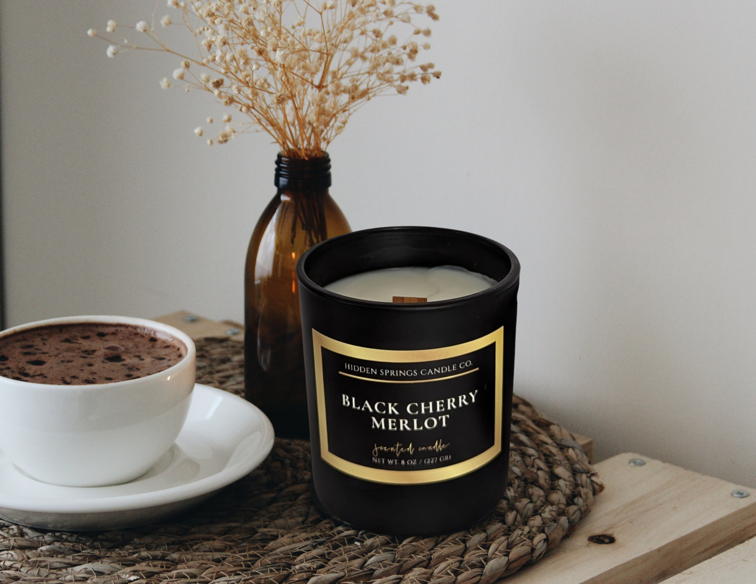 Black Cherry Merlot-Hidden Springs Candle Co