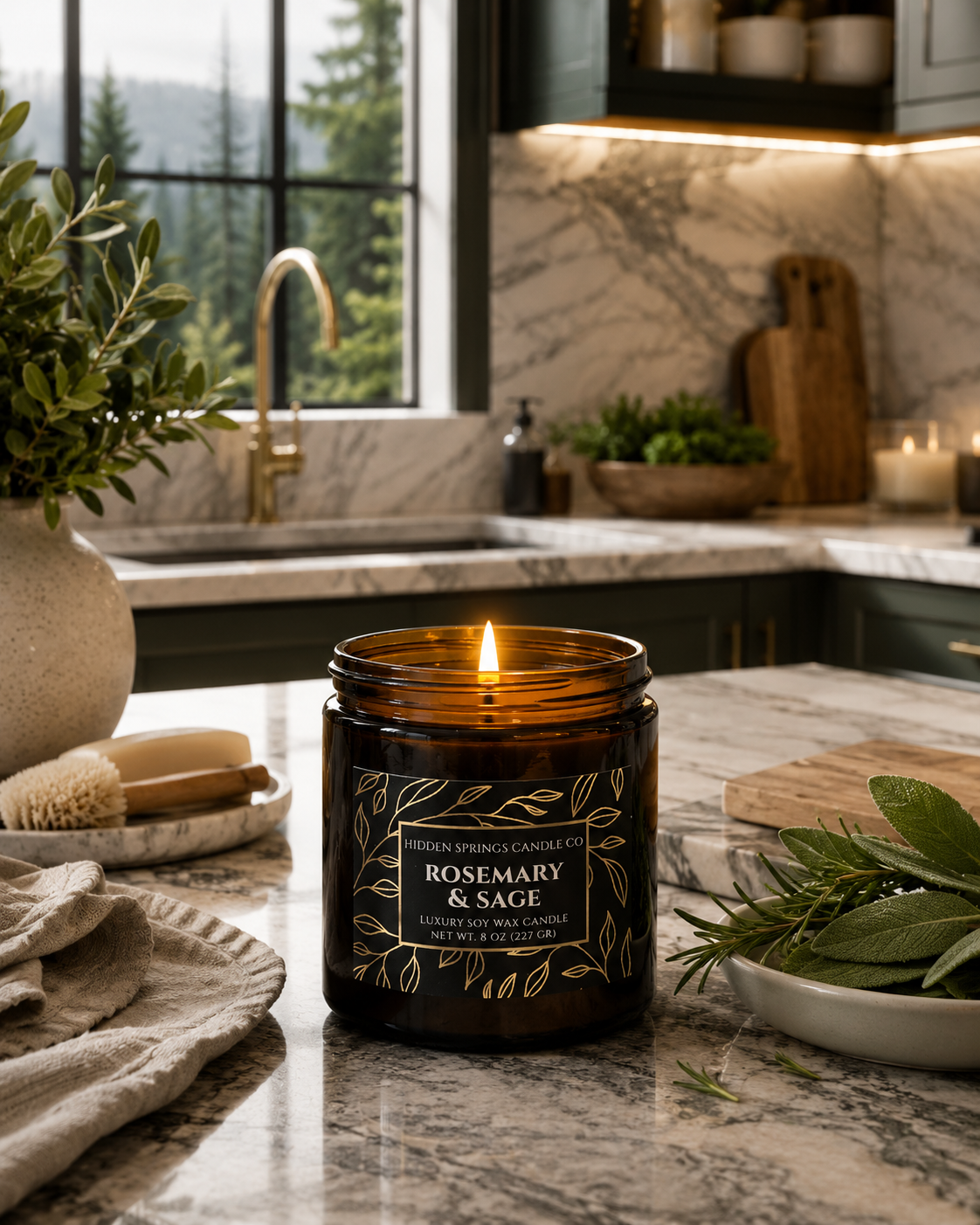 Rosemary & Sage Candle