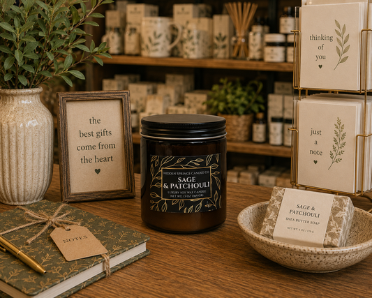 Sage & Patchouli Candle