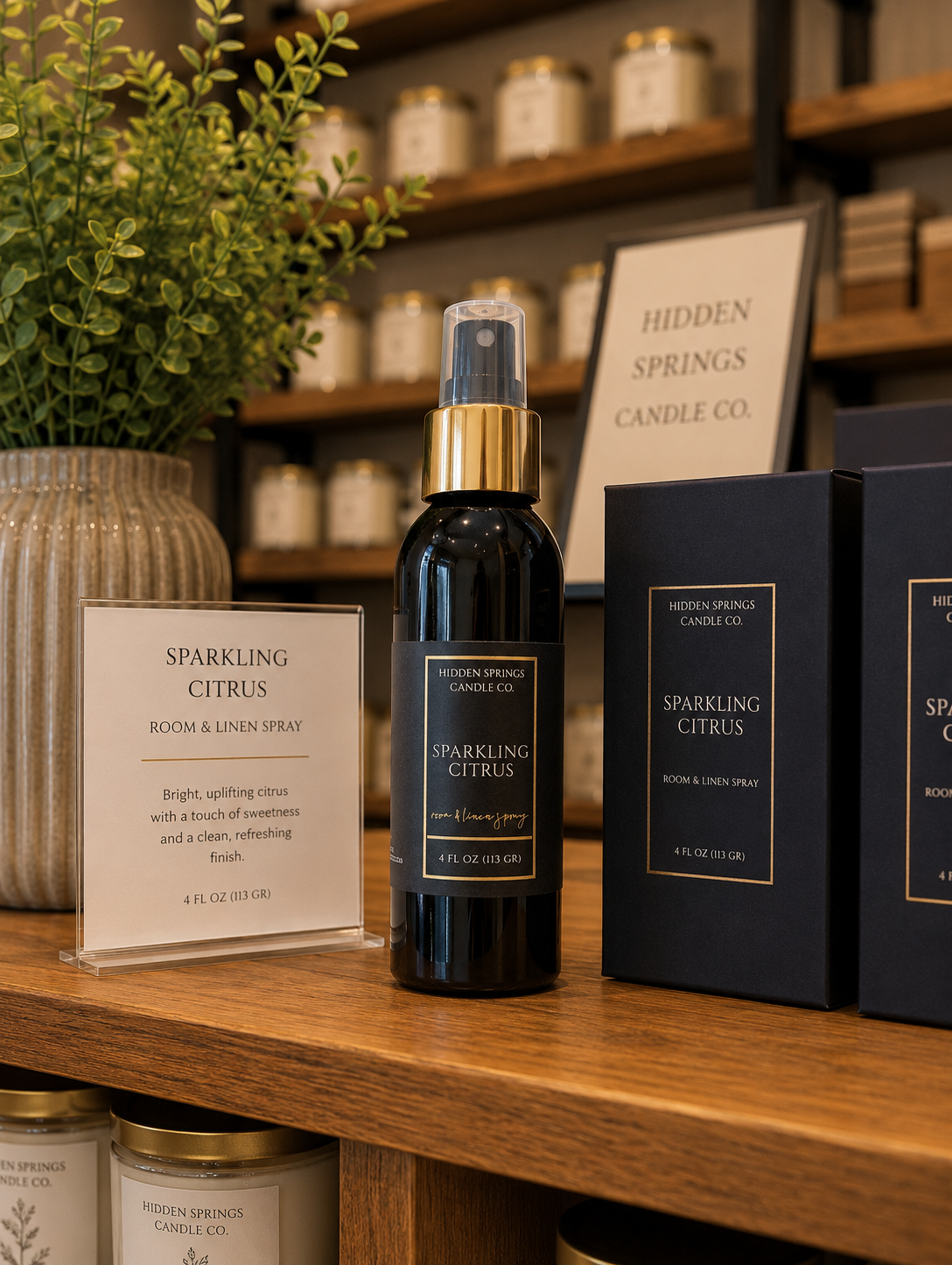 Sparkling Citrus Fine Mist Room & Linen Spray