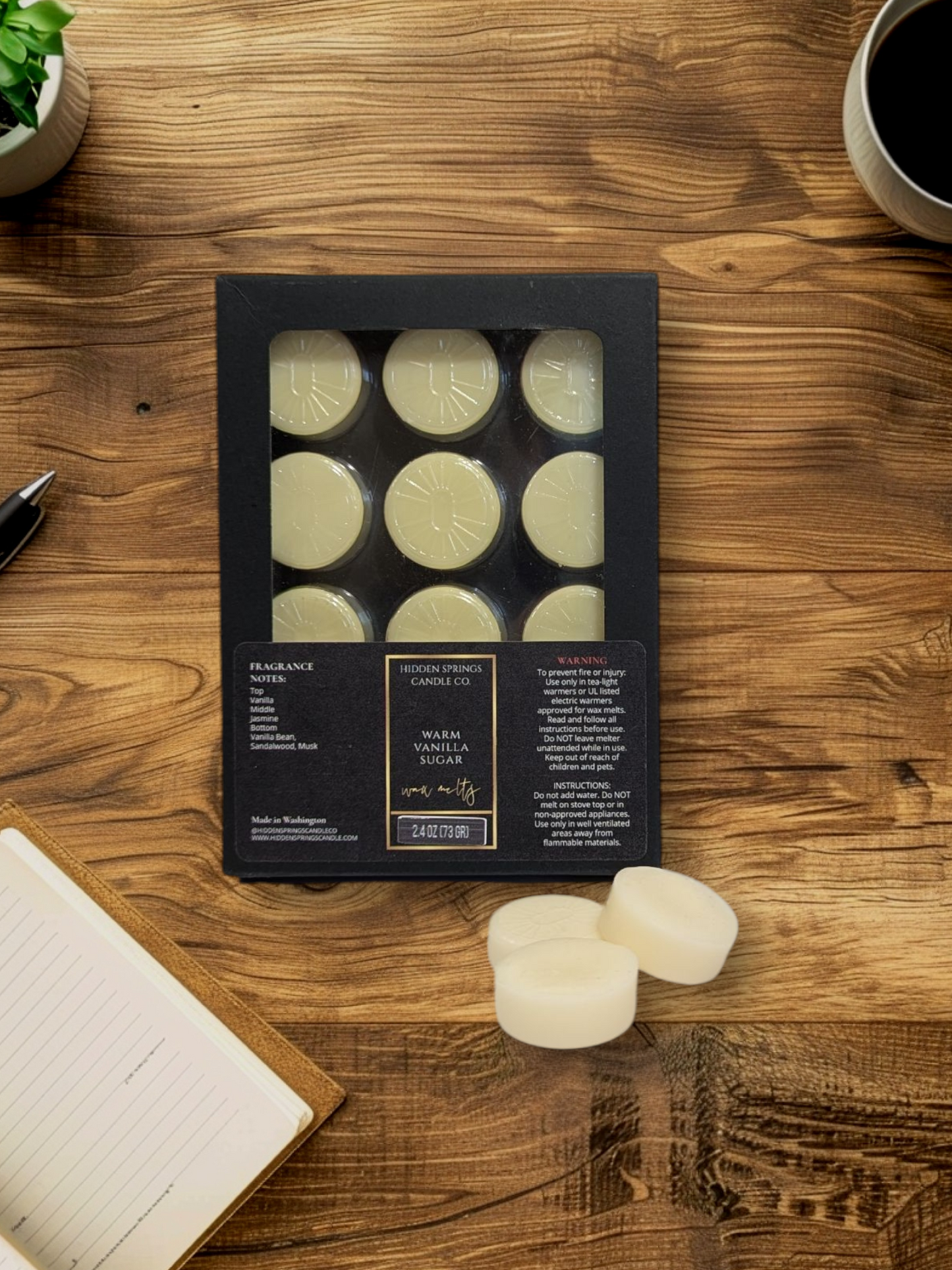 Warm Vanilla Sugar Wax Melts