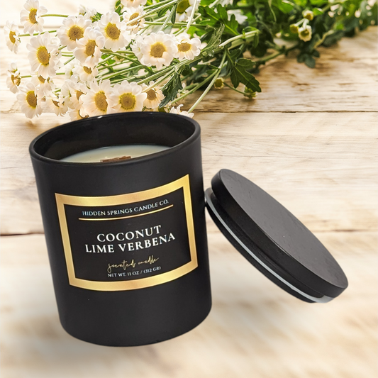 Coconut Lime Verbena Luxury Coconut Soy Candle