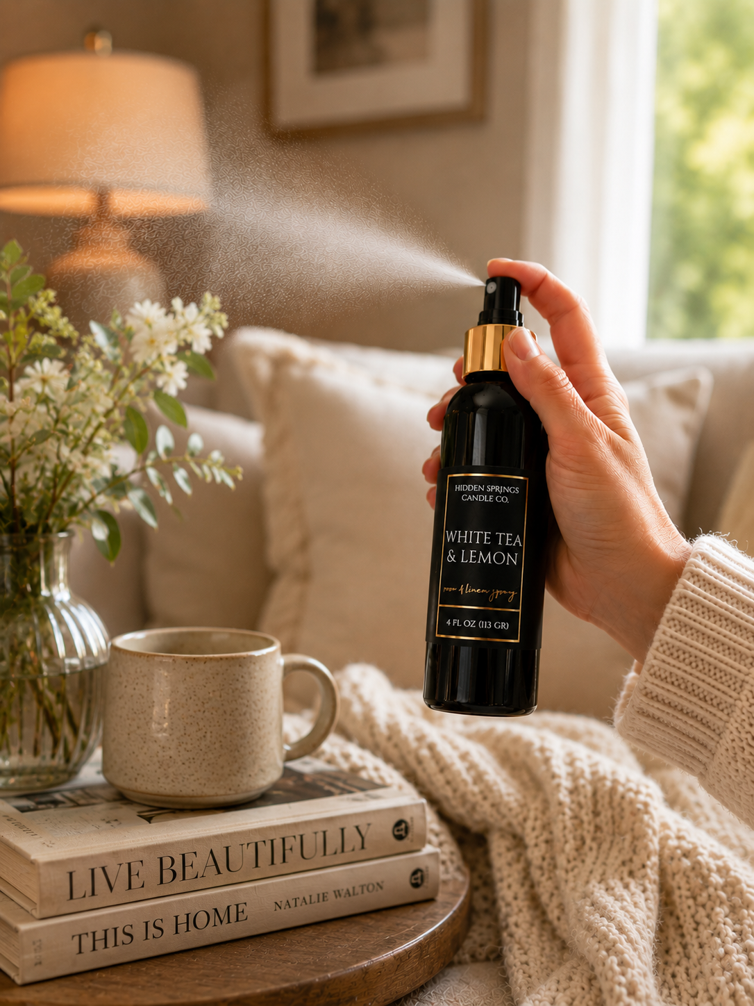 White Tea & Lemon | Room & Linen Spray